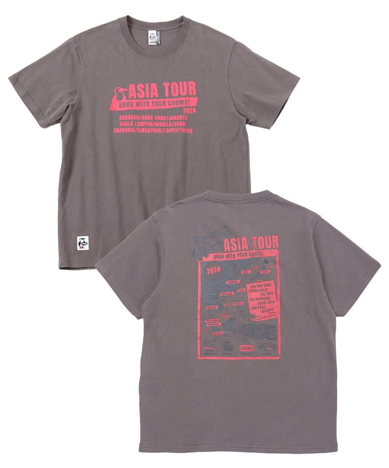 CHUMS Asia Tour T-Shirt(チャムスアジアツアーTシャツ(トップス/Tシャツ))